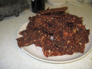 Raw energy bars