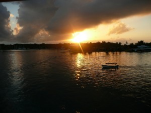 Bocas del toro, panama water taxi