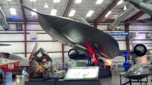 SR71 spy plane at Pima Air and Space Museum