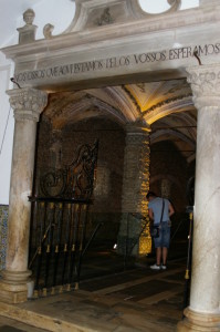 entrance chapel of bones