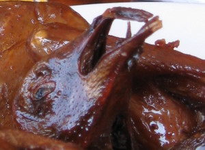 Roast pigeon in Hanoi