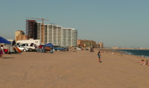 Sandy Beach camping and condos