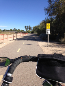 Tucson bike path