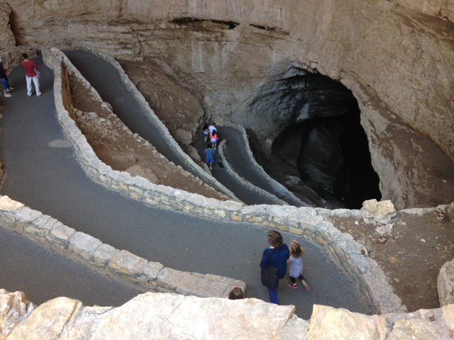 Entrance to Carlsbad Cavern