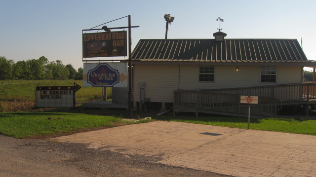 The Copperhead Road Bar in Eunice, Louisiana