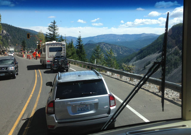 Highway 12 mountain road, Washington