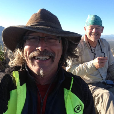 Climbed Tucson's Safford (Sombrero) Peak with fellow desert rat Mike Ehlerman