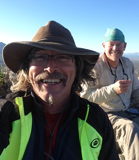 Scott and Mike Sombrero Peak summit