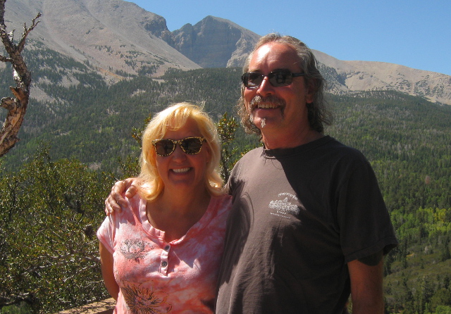 Julie and Scott at Great Basin National Park, Nevada