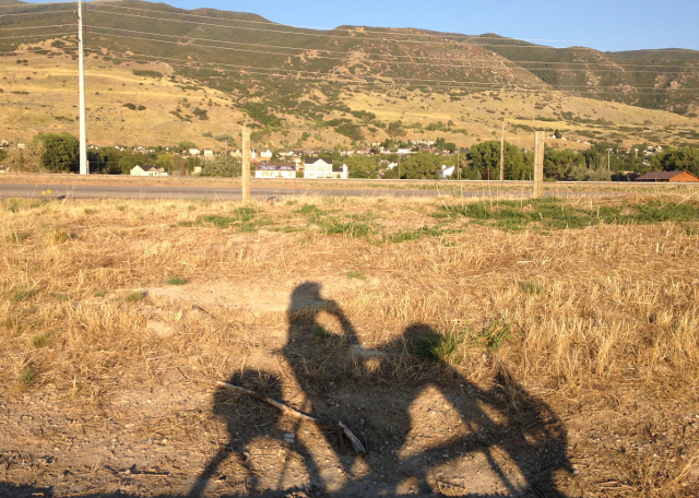 Cycling on Legacy Parkway Trail, Utah