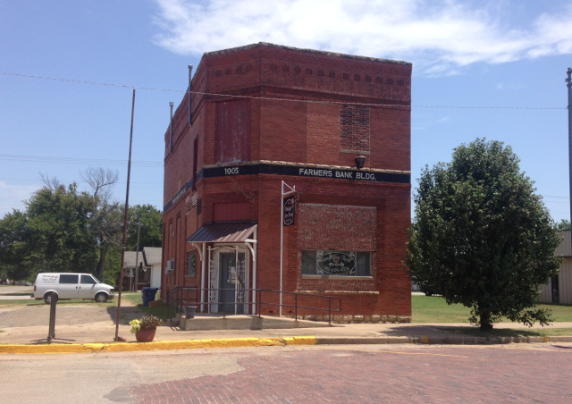 Bank in Davenport, Oklahoma