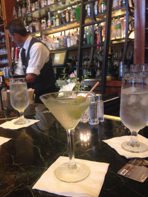 Martini at Union Station bar