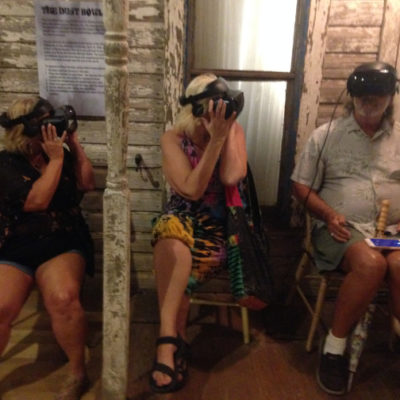 Dust bowl virtual reality in the Guthrie Center