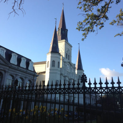 Iconic St. Louis Cathedral in New Orleans