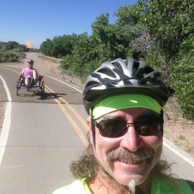 Loved the bike paths along the Rio Grande